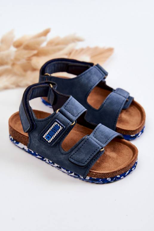 Children's Sandals Big Star JJ374117 Navy blue Children's Sandals Big Star JJ374117 Navy blue