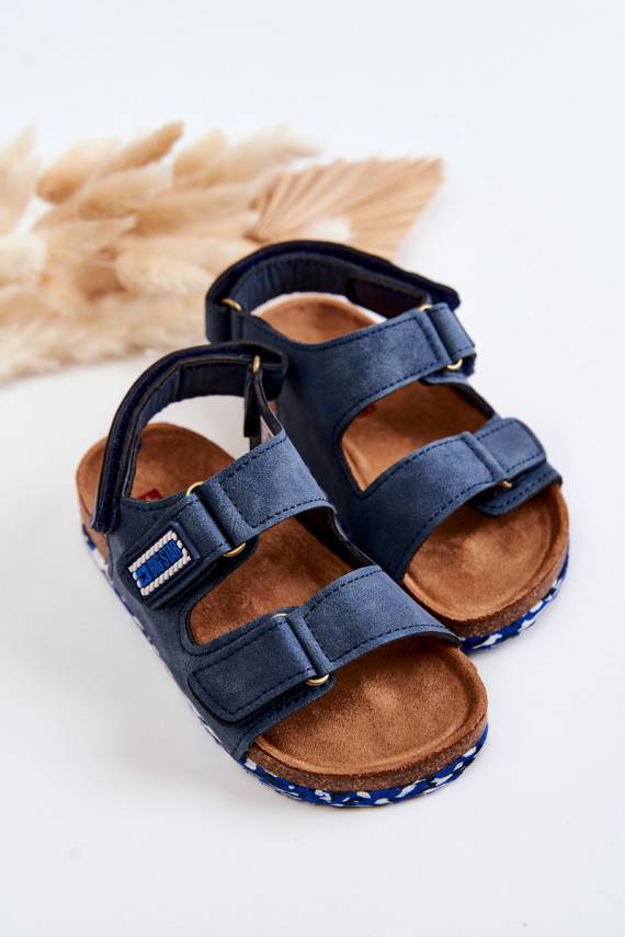 Children's Sandals Big Star JJ374117 Navy blue