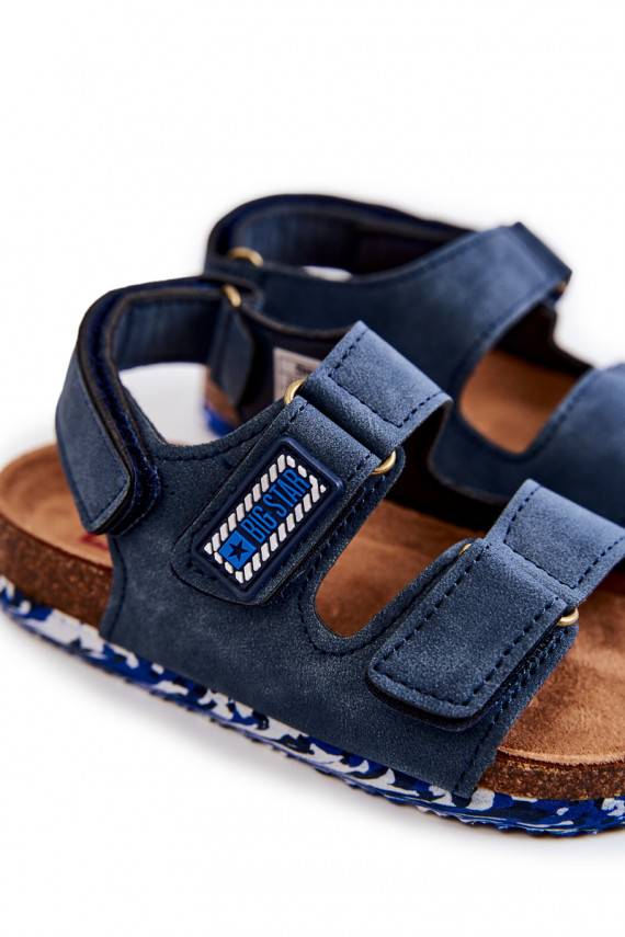 Children's Sandals Big Star JJ374117 Navy blue