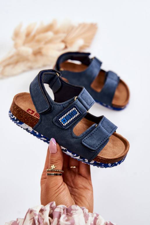 Children's Sandals Big Star JJ374117 Navy blue