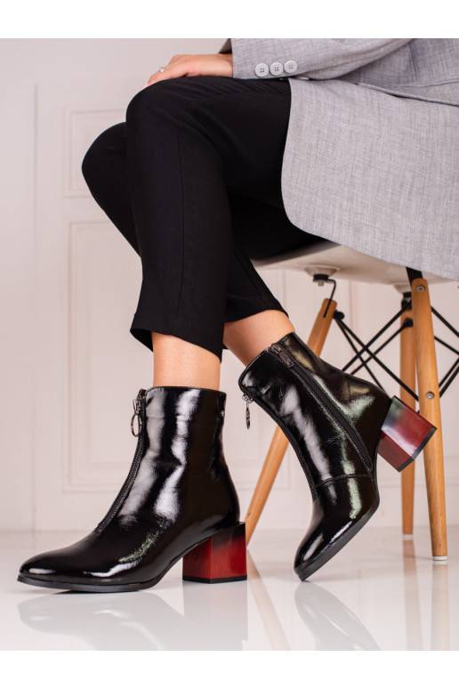 Women's boots black Potocki 