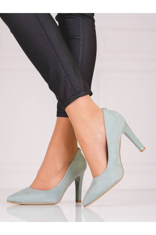 High-heeled shoes na wysokim obcasie Shelovet gray