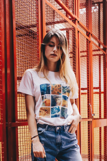 T-shirt Van Gough