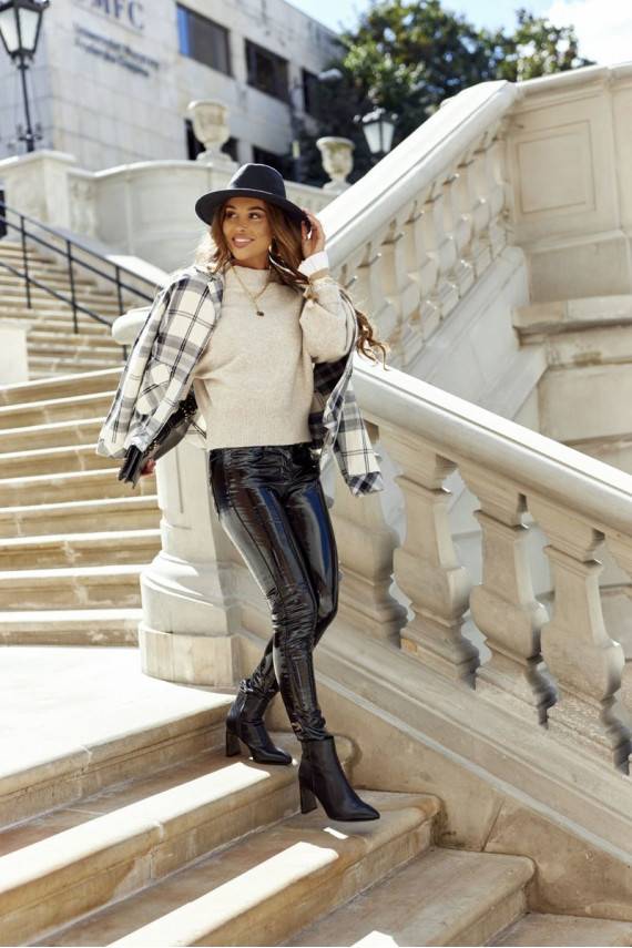 Women's Boots Black on wedge Olastis