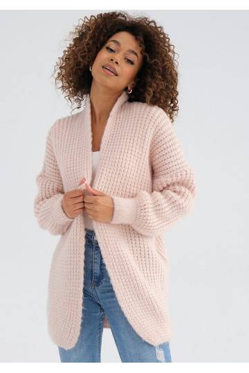 Marly - Powder pink cardigan 2