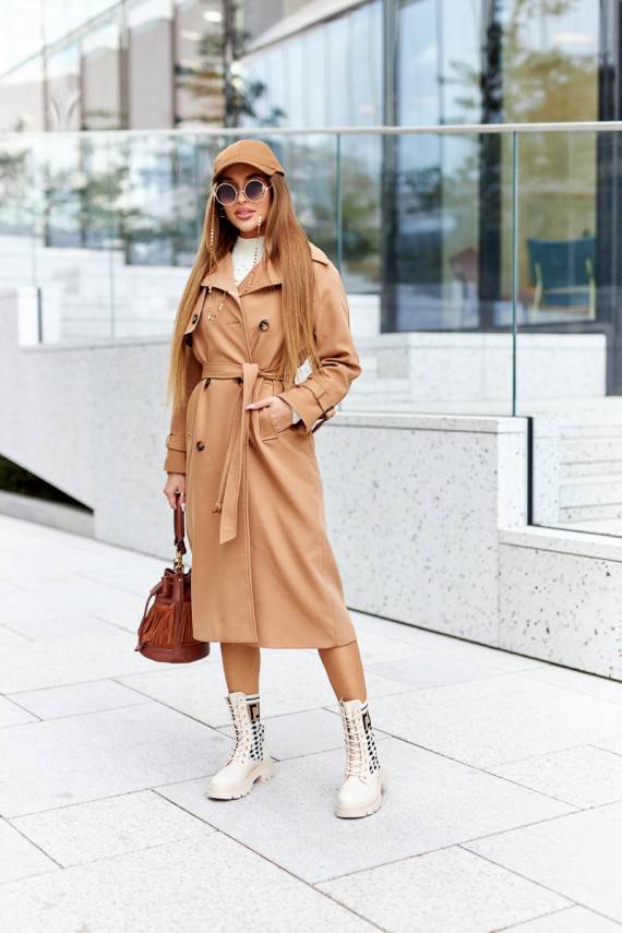 Elastic Fabric Boots Beige Love Story