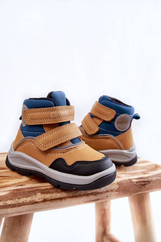 Children's Warm Boots With Velcro Camel Tweety