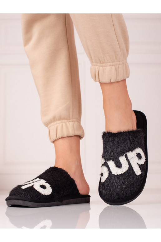 Slippers  Shelovet warm black