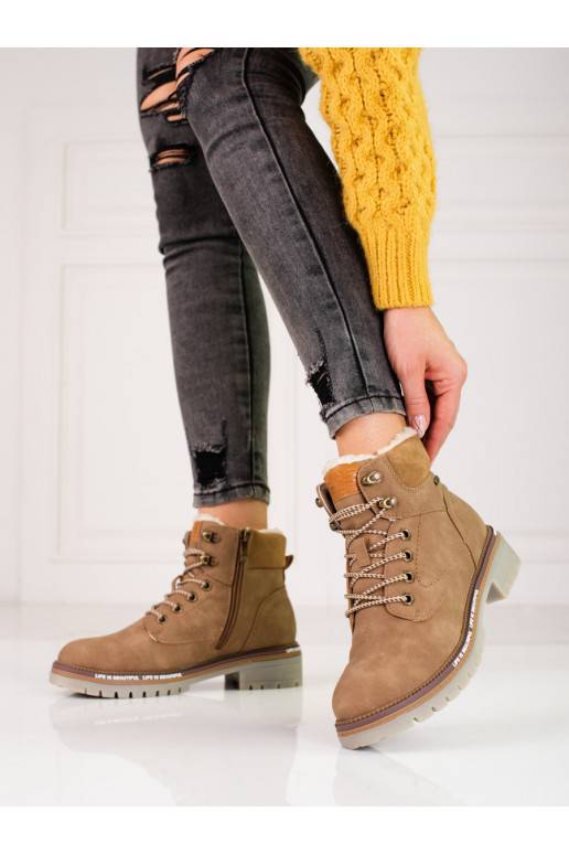 Brown color boots Shelovet