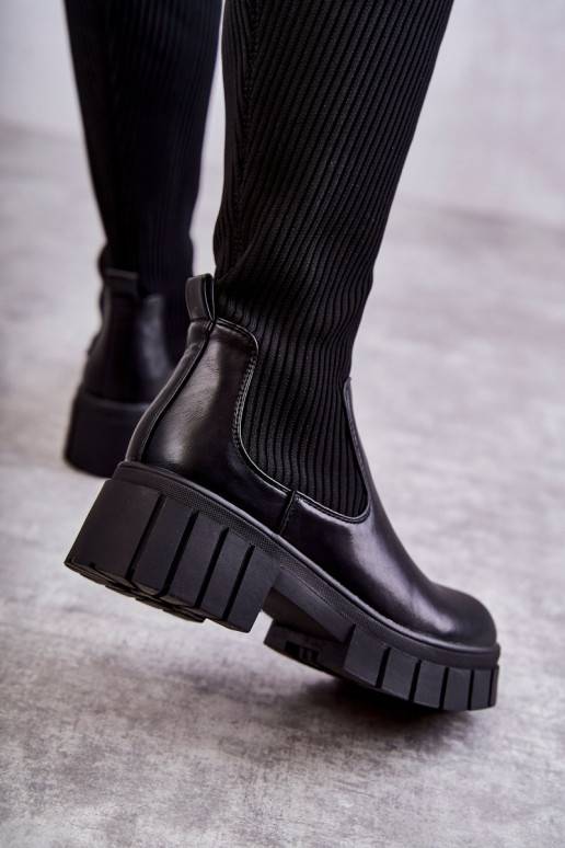 Women's High Boots Workers Black Austin Women's High Boots Workers Black Austin