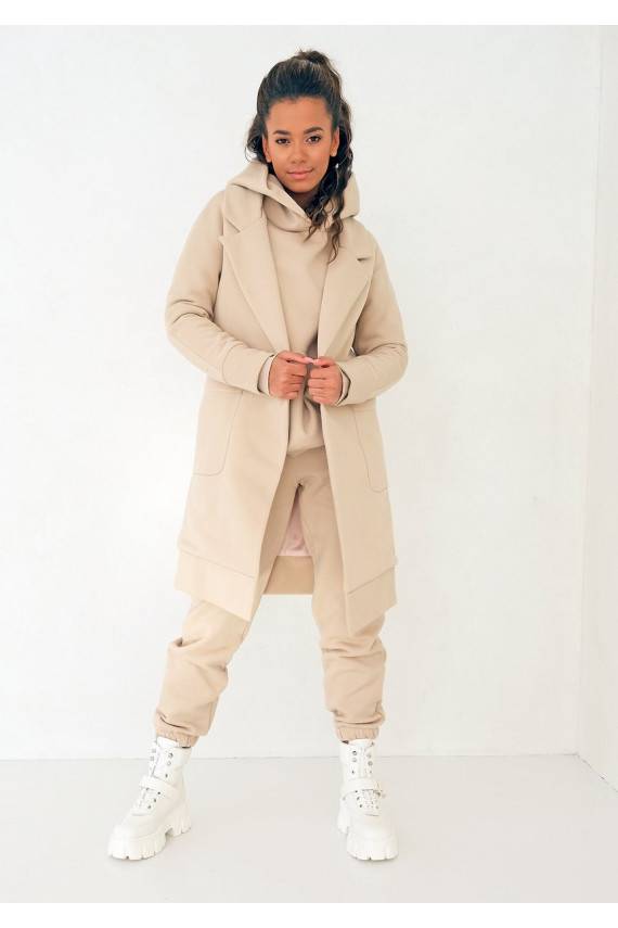 Beige warm joggers