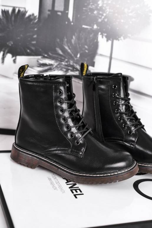 Women's Flat Boots Black Marita Women's Flat Boots Black Marita