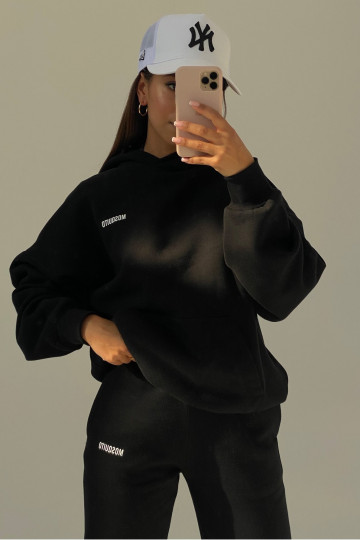 Pure - black hoodie
