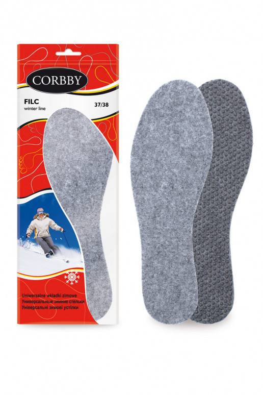 Corbby FILC | Felt Antiskid Warming Insoles