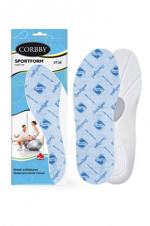 Corbby SPORTFOTM Orthopedic shoe insoles