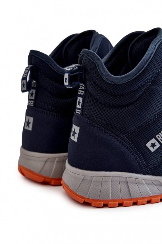 Men's Trekking Shoes Memory Foam Big Star KK174110 Navy blue