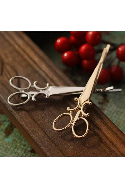 Hair clips 2 pcs "Scissors"