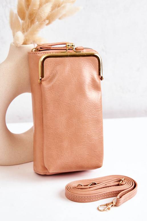 Wallet Handbag 2 in 1 On the Bigiel Pink Leonore