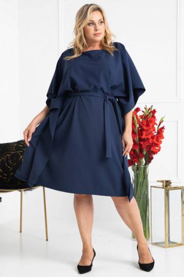 Mėlyna  Plus size suknelė... 2