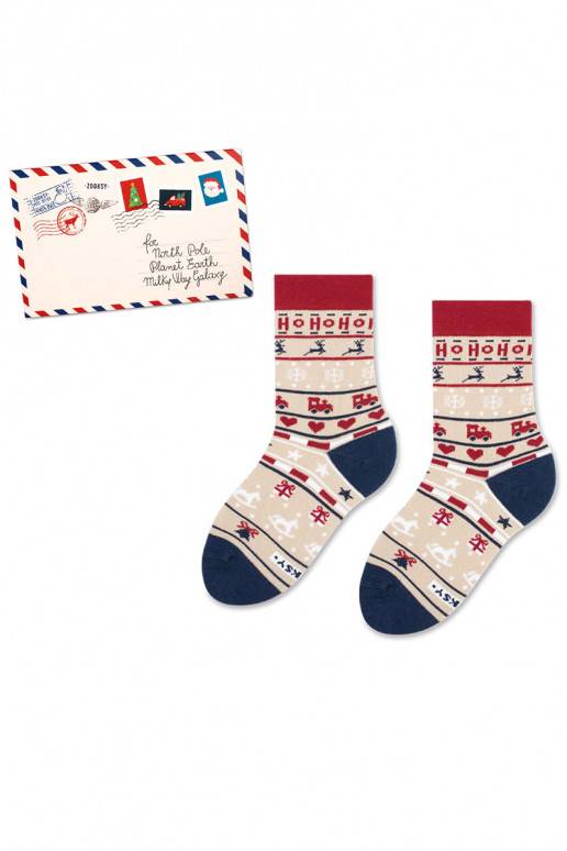 Children's Zooxy Christmas Letter Socks
