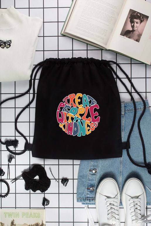 Backpack - a bag Treat People With Kindness