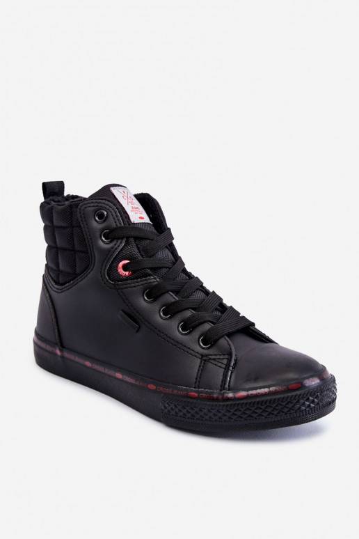 Women's High Sneakers Cross Jeans KK2R4058C Black