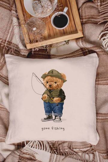 Gone fishing hotsell pillow