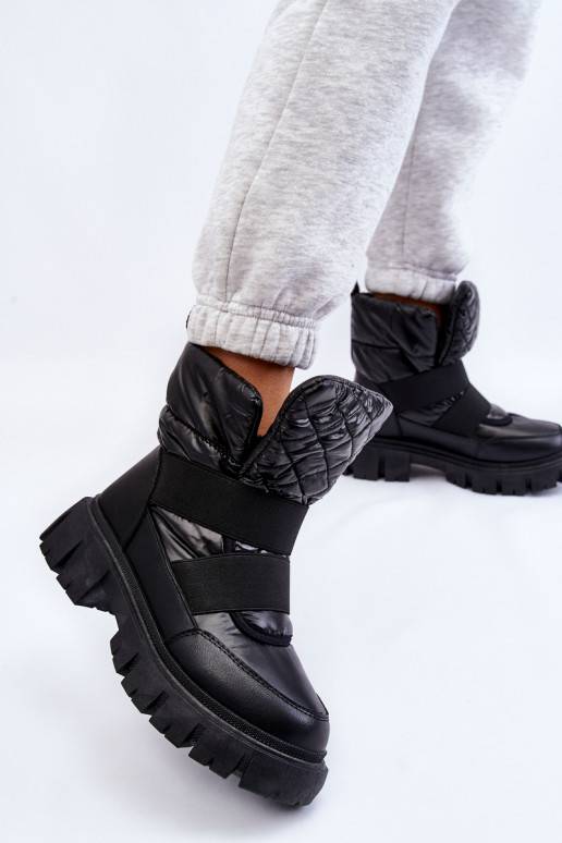 Women's Boots with Insulation Black Feritos