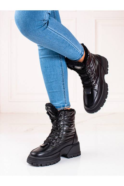 Women's snow boots with platform shelovet