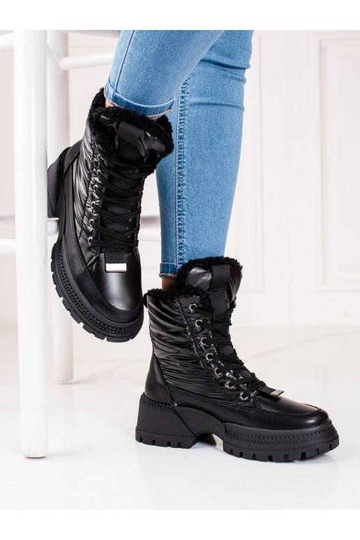 Women's snow boots with platform shelovet