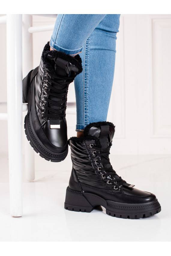 Women's snow boots with platform shelovet