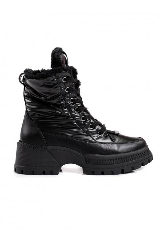 Women's snow boots with platform shelovet