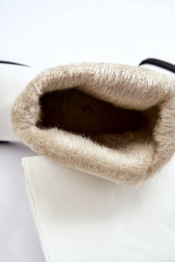 Women's Warm Slip-on Boots White Calan