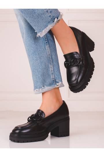 Women's moccasins  black Vinceza 2