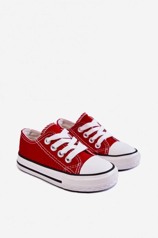 Red Canvas Shoes – Sweet Pea Children