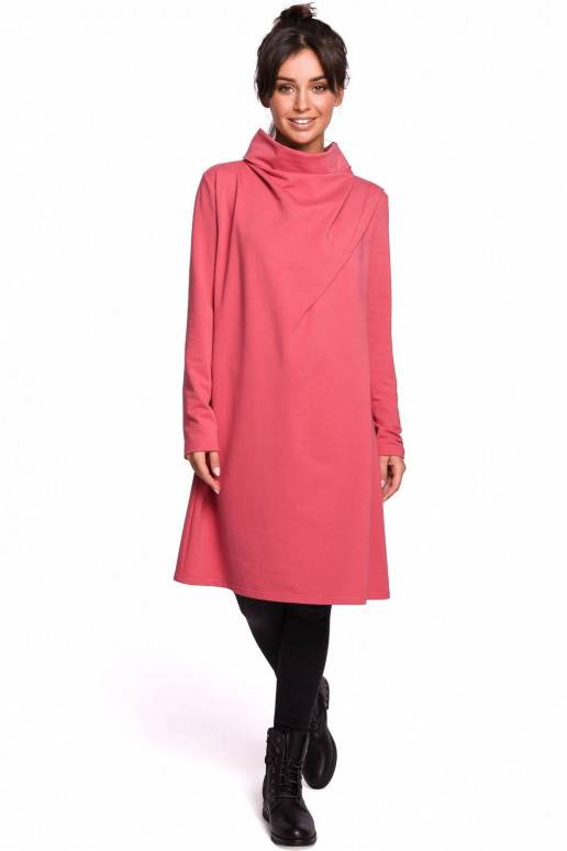 Rausva Suknelė modelis BE