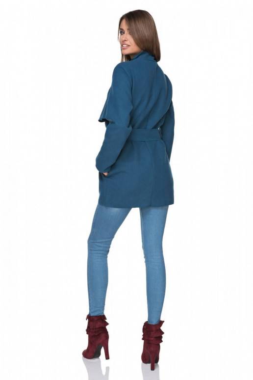 Mėlynas  Paltas modelis Tessita