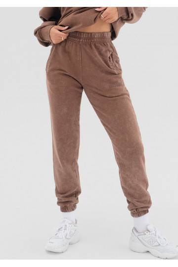 Tiffi - Brown vintage wash sweatpants