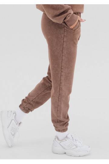 Tiffi - Brown vintage wash sweatpants 2