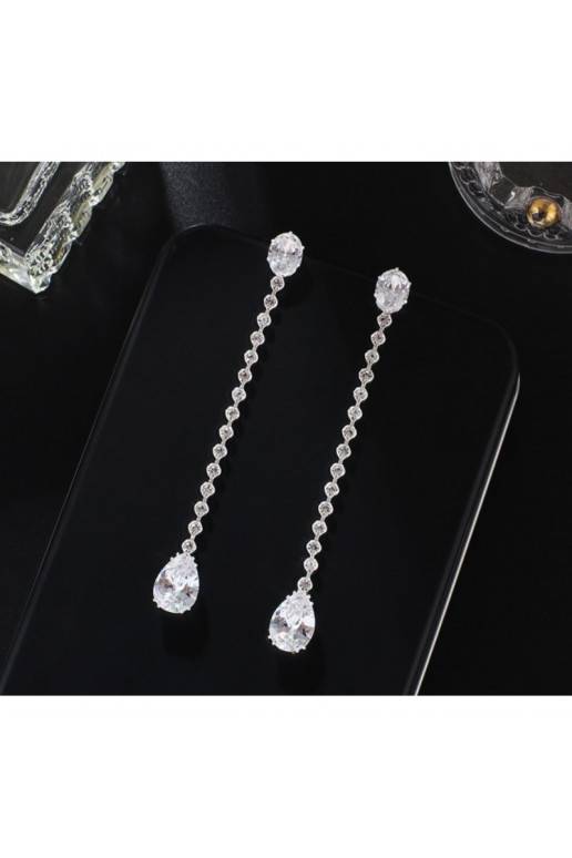 Long dangling earrings K1629S