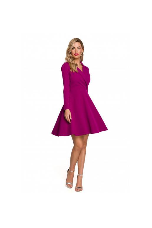 Violetinė Vakarinė suknelė  Makover