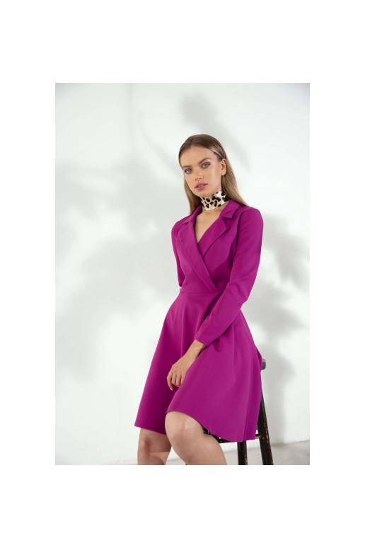 Violetinė Vakarinė suknelė  Makover