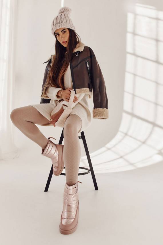 Women's Snow Boots Big Star II274119 Pink