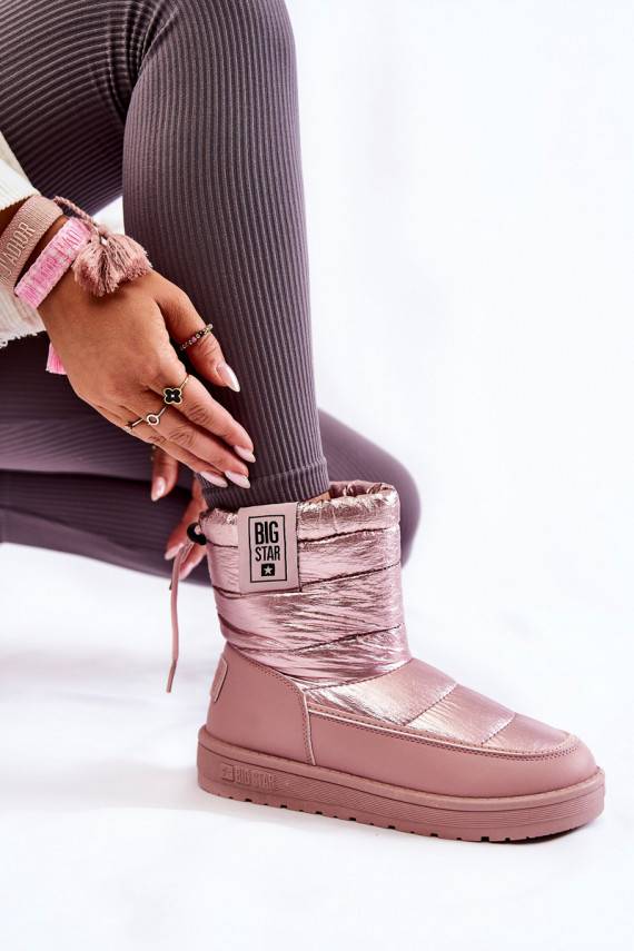 Women's Snow Boots Big Star II274119 Pink