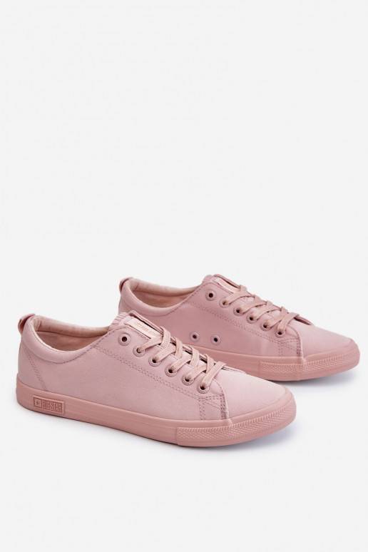 Women's Smooth Low Sneakers Big Star LL274059 Pink