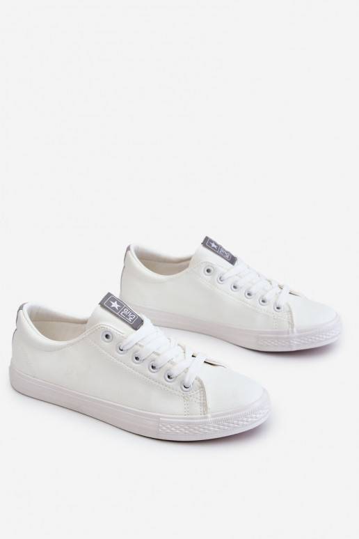 Women's Classic Leather Sneakers White Misima