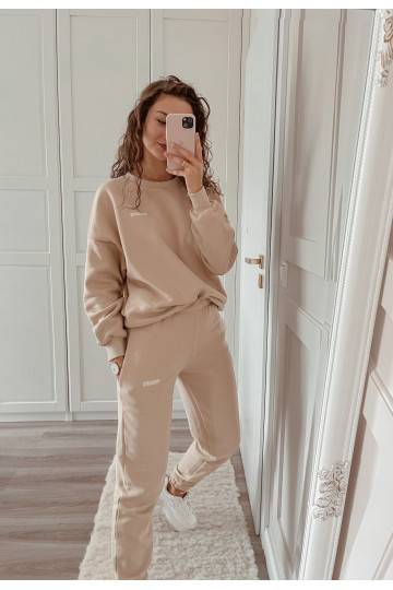 Beige warm joggers 2