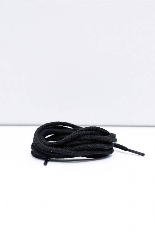 Corbby Black Thin Round Laces