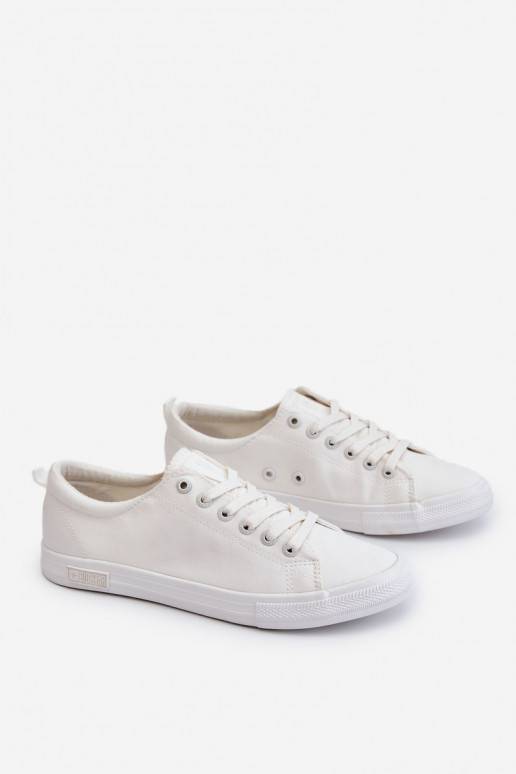 Women's Smooth Low Sneakers Big Star LL274058 White