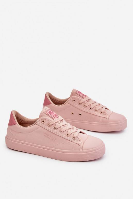 Classic Low Sneakers Big Star LL274095 Light pink